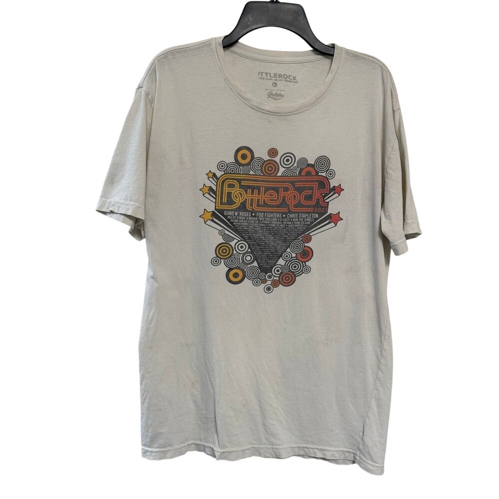 Bottle Rock 2021 Napa Valley Music Festival Tee Size L Bands Tee